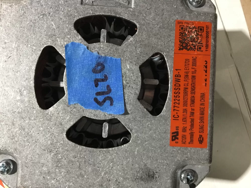 Samsung IC-77225SSDWB-1 Dishwasher Motor AZ98434 | Sl20
