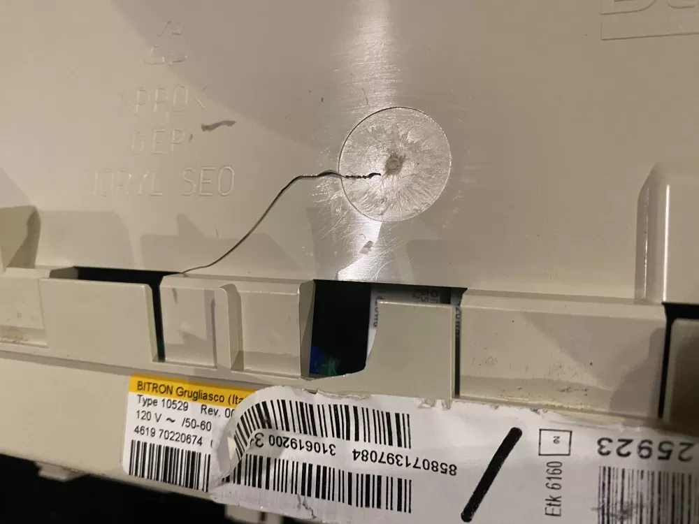 Whirlpool 4619 70220674 01 Washer Control Board CCU AZ26204 | BK95