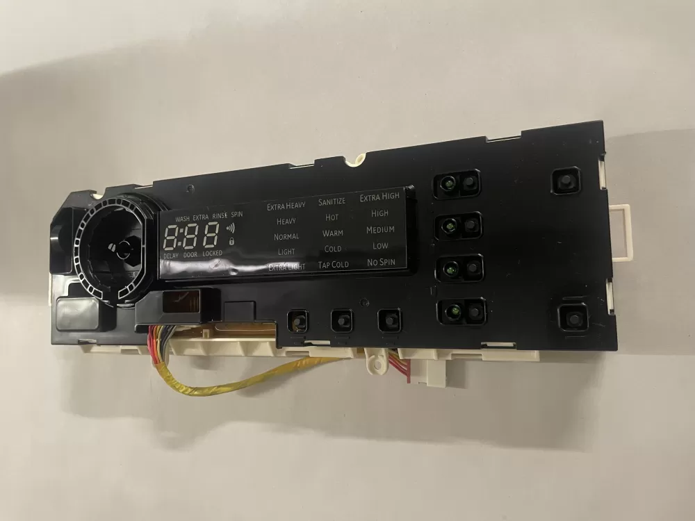 Samsung GE DC61-01941A Washer Control Board UI Display