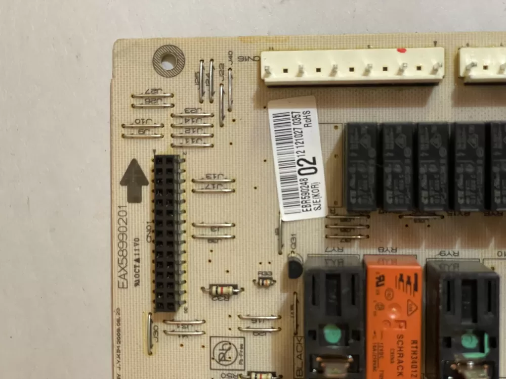 LG EBR59024802 Microwave Relay Board AZ194261 | KM2297