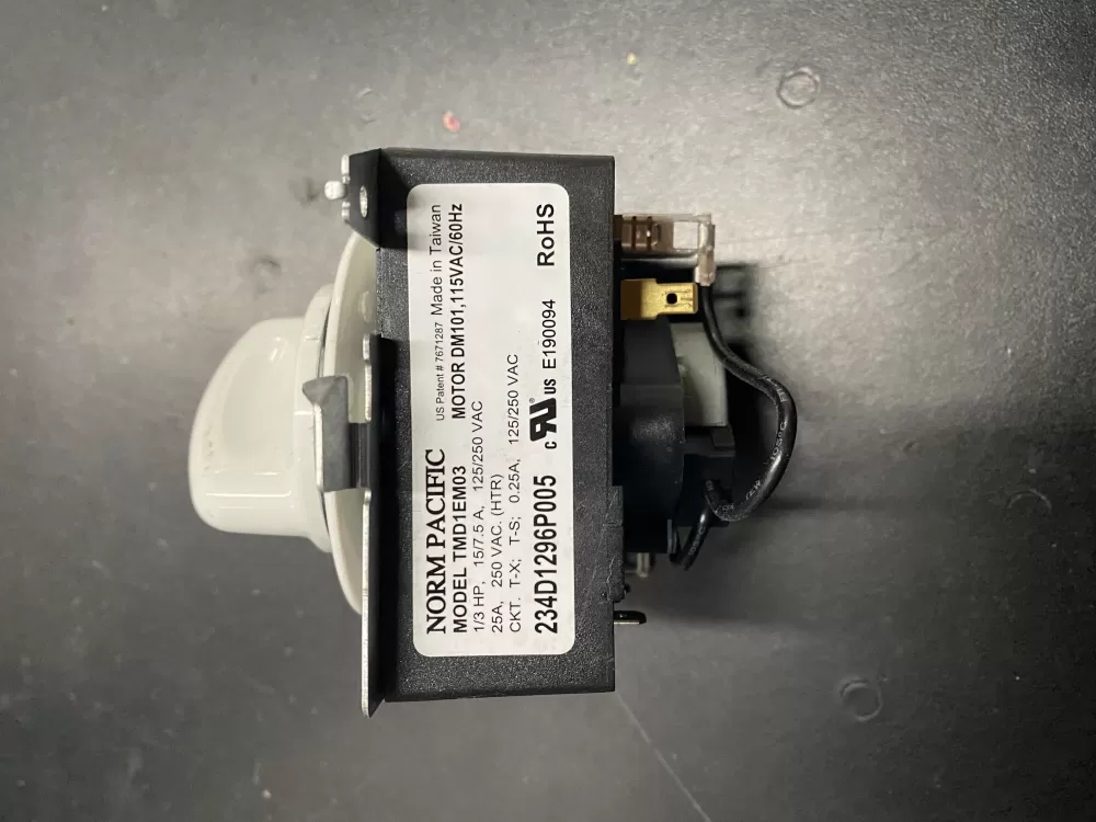 Hotpoint  General Electric AP5780508 WE4M364 WE4M533 PS8690648 234D1296P005 Dryer Timer