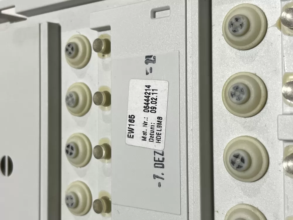 Miele 6444213 W4842 Washer Control Board User Interface Panel AZ138243 | Wmv693