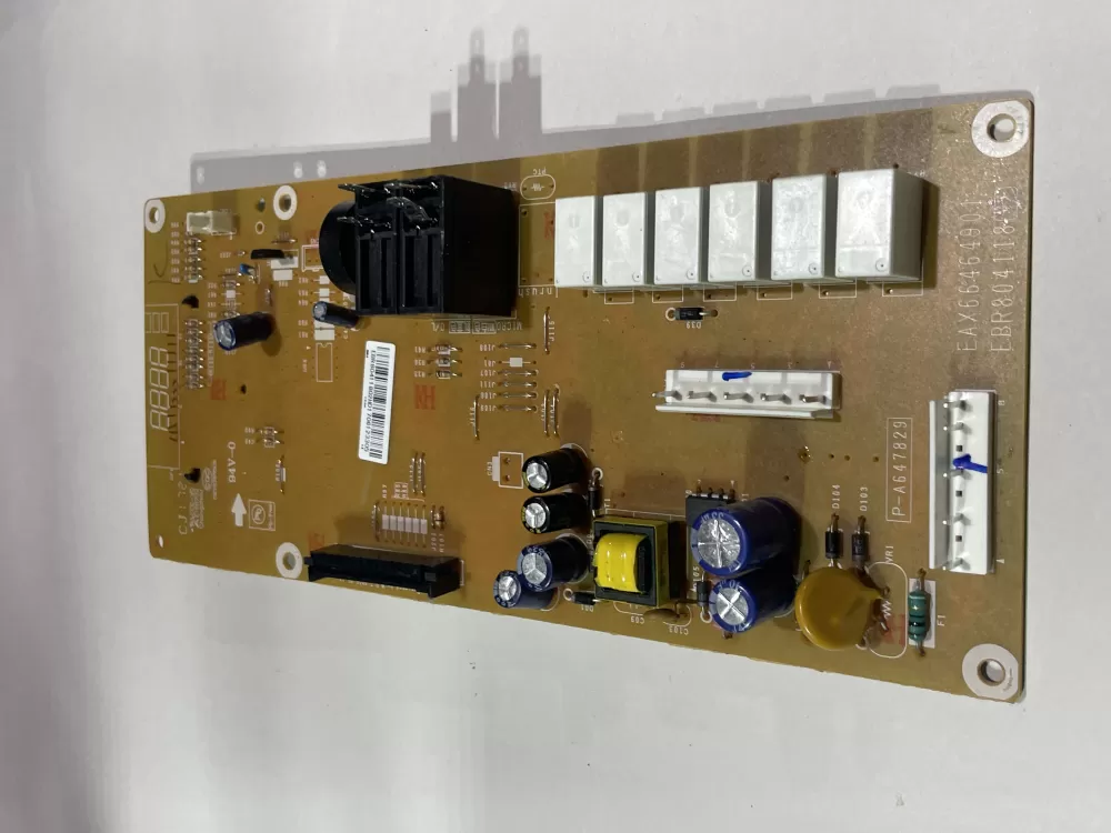 LG GE EBR80411802 Microwave Control Board AZ142286 | Wm2393