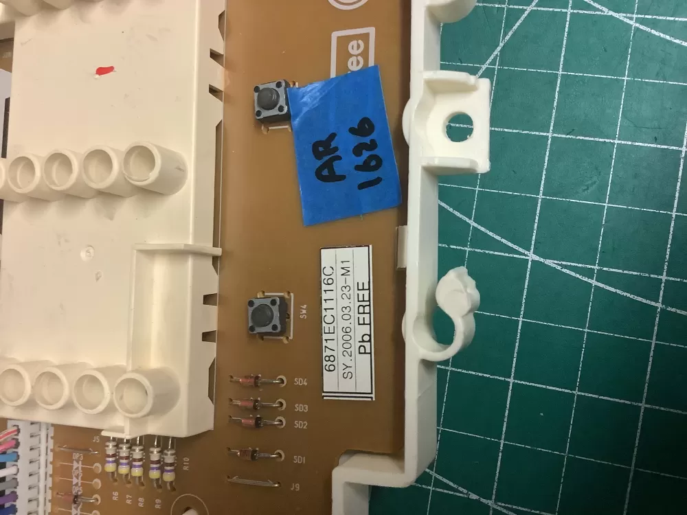 LG 6870EC9139A 6871EC1116C Washer Control Board AZ209676 | AR1626
