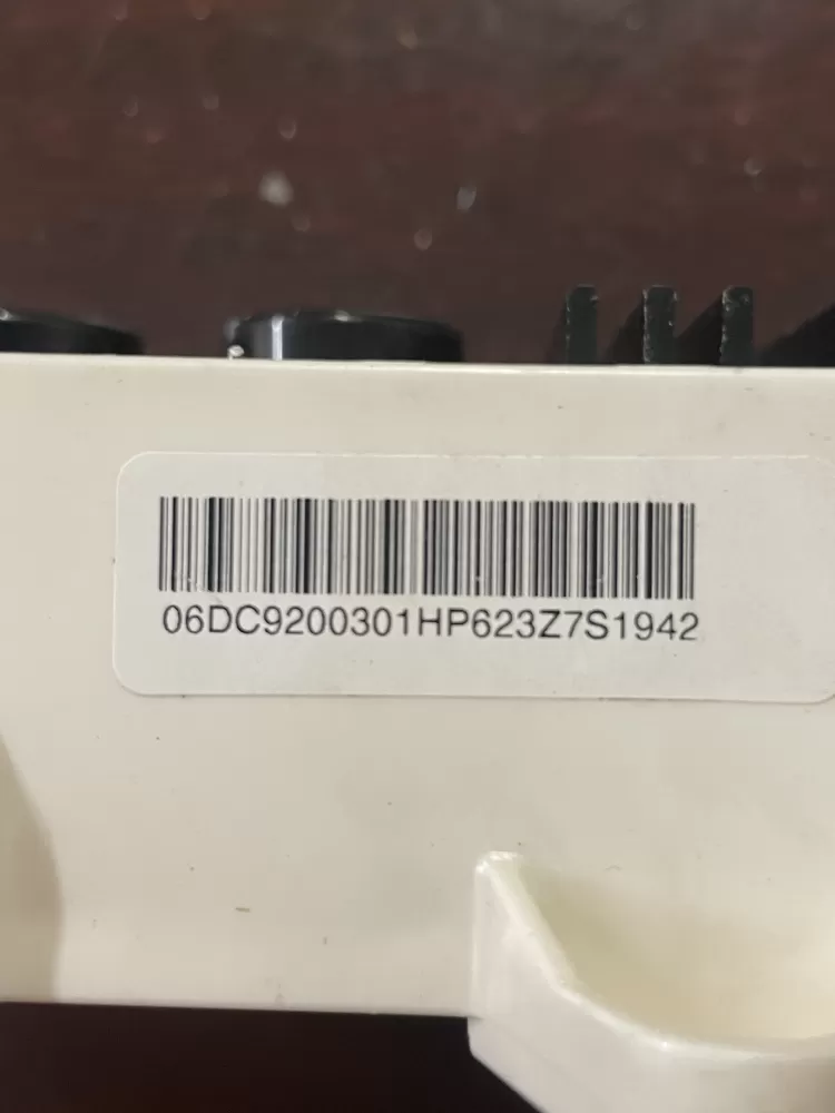 Samsung DC92-00301H AP5263356 Washer Control Board AZ40726 | Wmv399