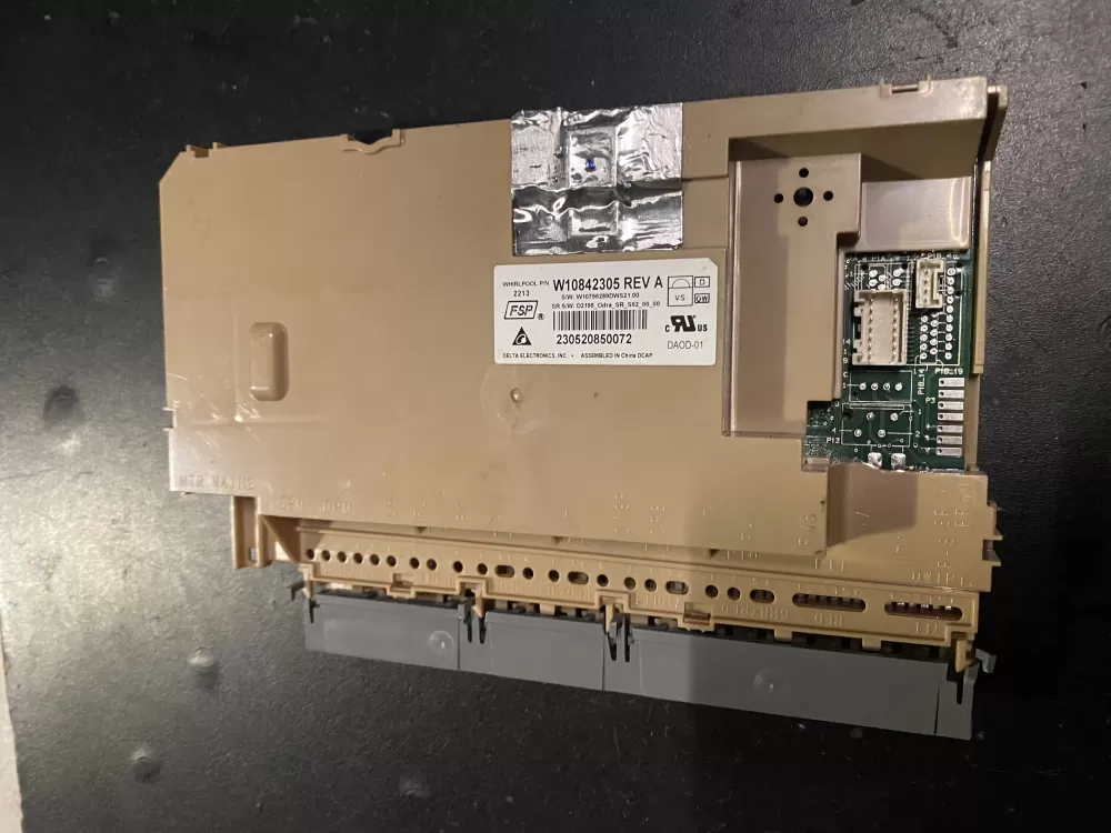 KitchenAid W10866116  AP6027289  W10813311  4454628  PS11759620  W10538039  W10538040  W10538041  W10643063  W10647109  W10745396  W10796280  W10842305 Dishwasher Control Board