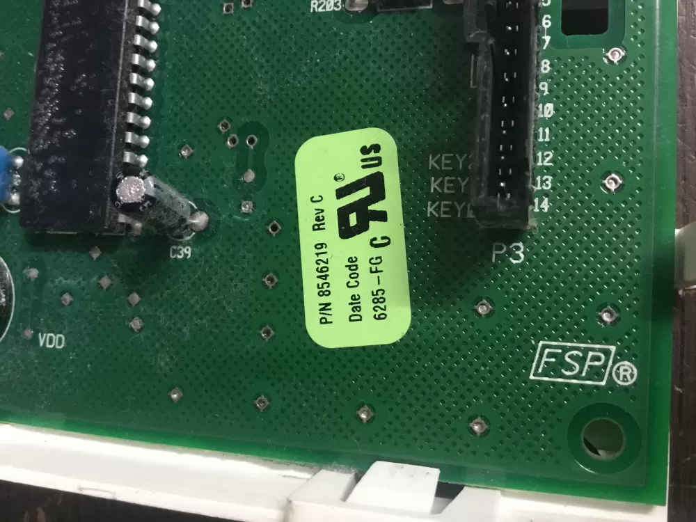 Whirlpool WP8546219 Dryer Control Board AZ16377 | NR29