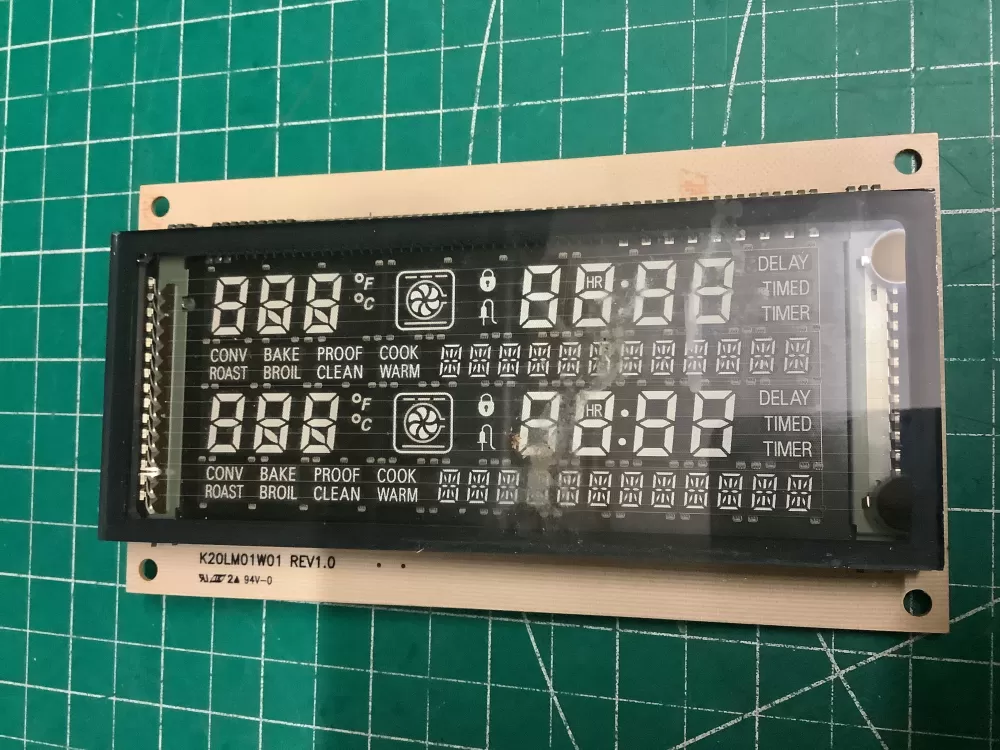 Jenn-Air K20LM01W01 Range Oven Display Control Board AZ200176 | AR2793