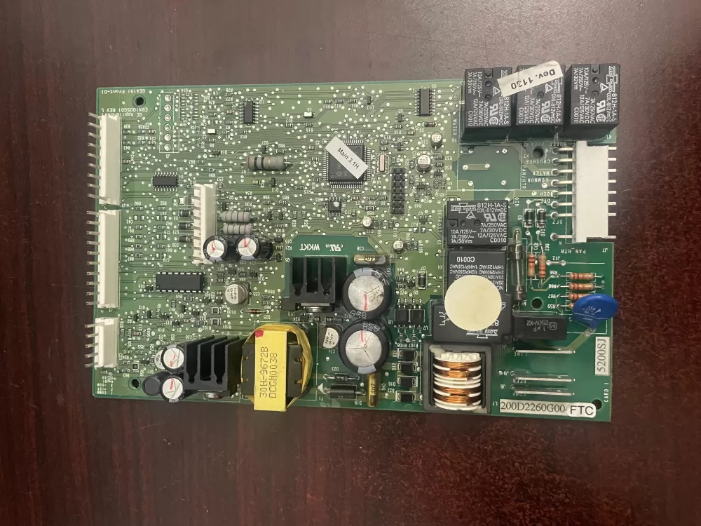 GE 200D2260G004 EBX1005G01 Refrigerator Control Board