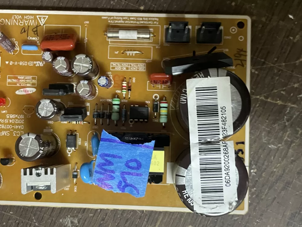 Samsung DA92-00268A Refrigerator Inverter Control Board AZ44173 | Wm590