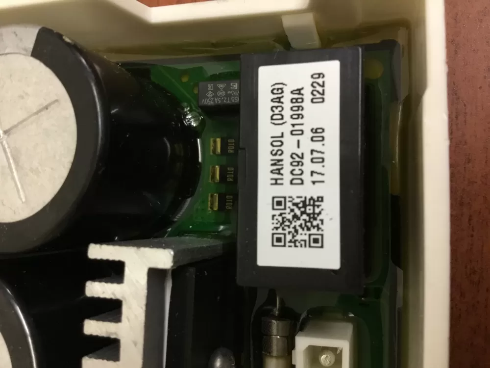 Samsung DC92 01998A Washer Control Board AZ30930 | NR1660