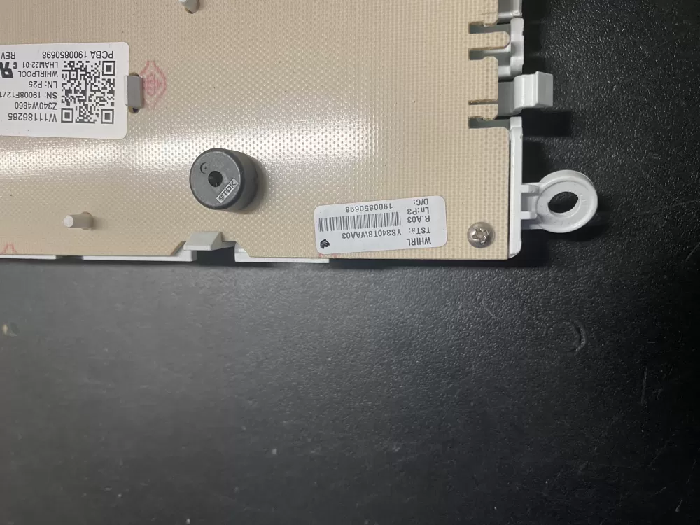 Maytag W11186265 Washer Control Panel W11325573 AZ24045 | BK816