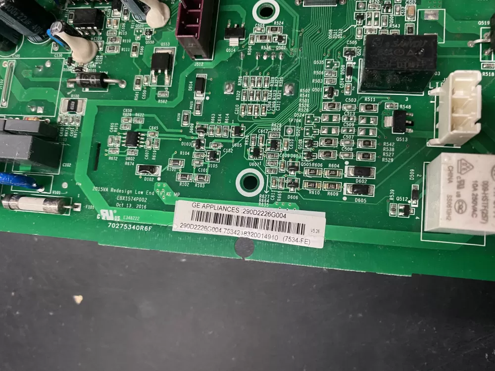 GE 290D2226G004 Washer Control Board AZ10365 | BK1528