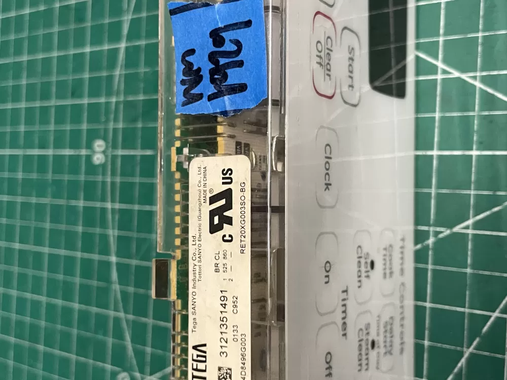 GE 164D8496G003 WB27T11351 Range Control Board AZ210418 | Wmv929