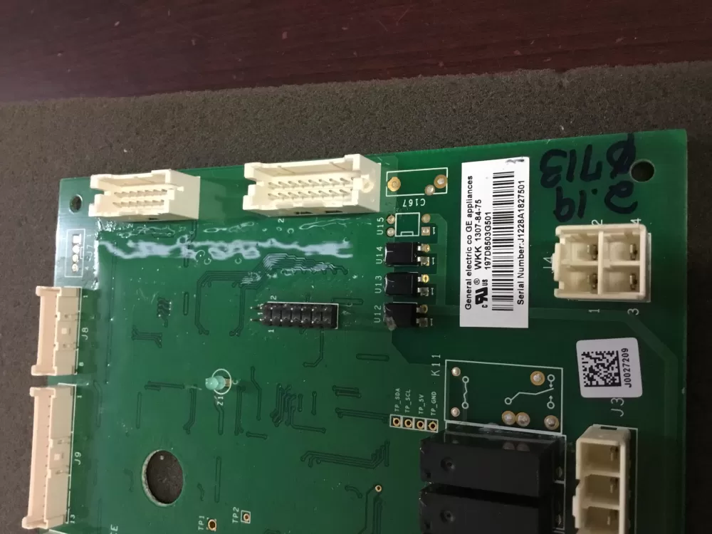 GE 197D8503G501 EBX1425P001 Refrigerator Control Board AZ93637 | NR88
