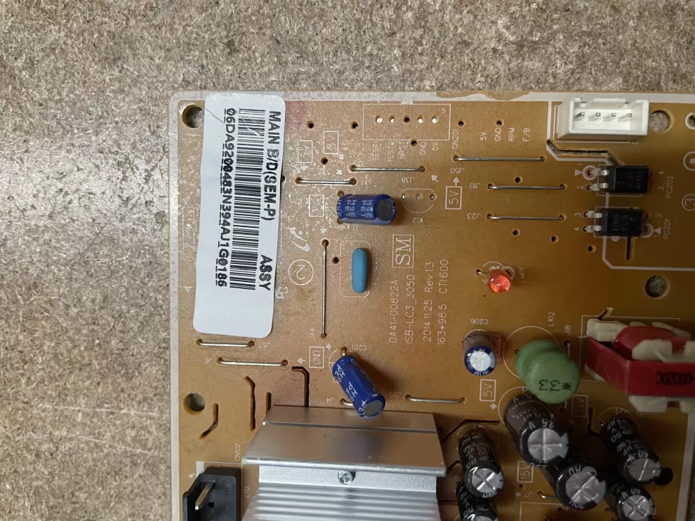 Samsung DA92 00483N Refrigerator Control Board Inverter AZ12384 | KM1659