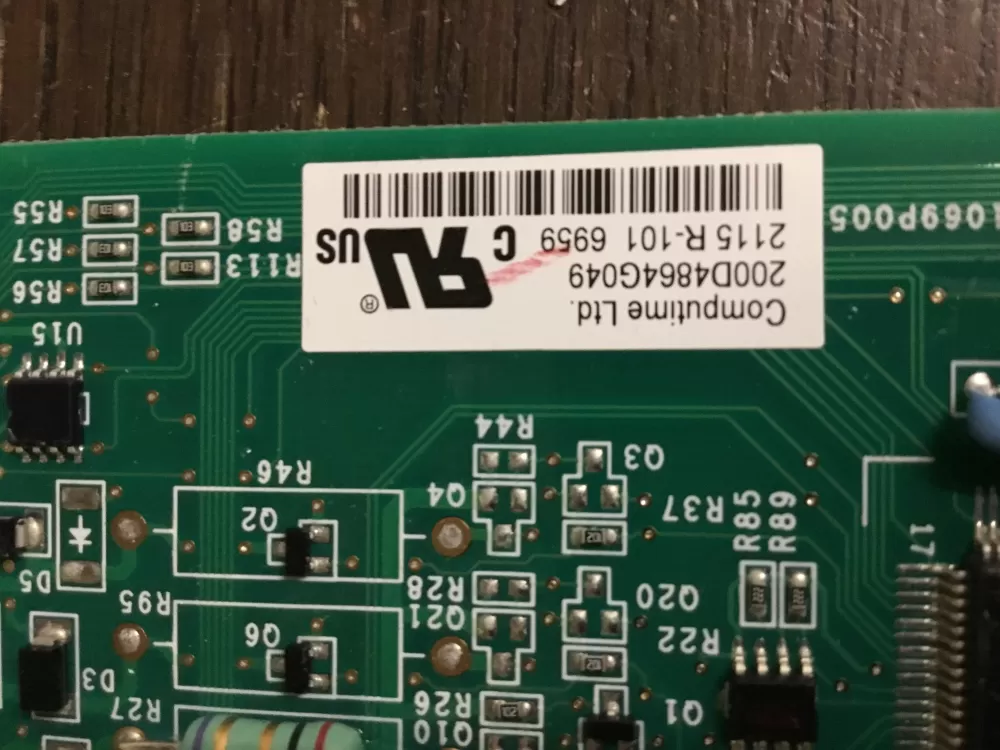 GE 200D4864G049 EBX1069P005 Refrigerator Control Board AZ18345 | NR48