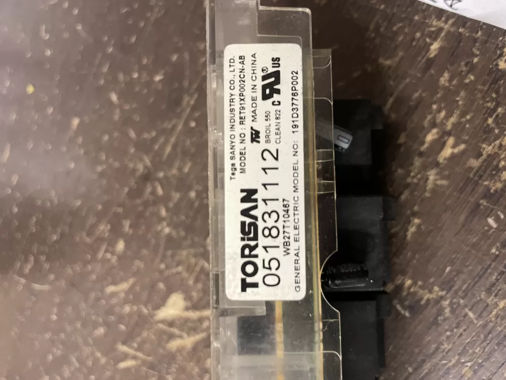 Kenmore Hotpoint GE WB27K10214 Range Control Board AZ60212 | Wm1977