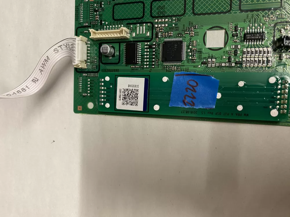 Samsung Wa50r5400av Washer Control Board Display Module AZ206974 | BK2220
