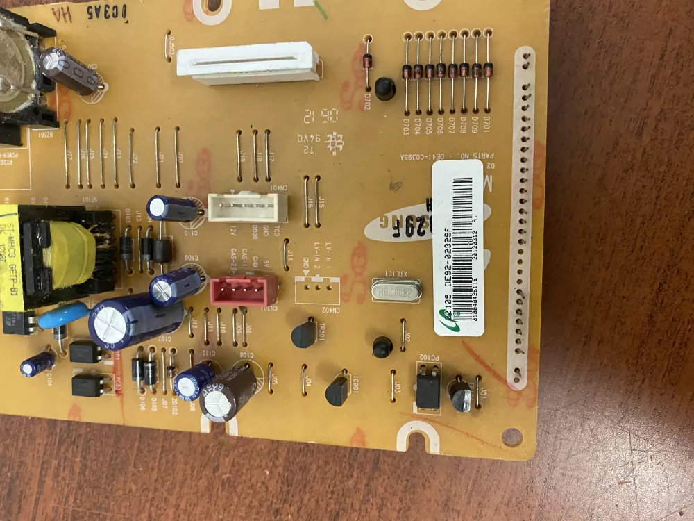 Samsung DE92-02329F Microwave Control Panel AZ53986 | BK1886