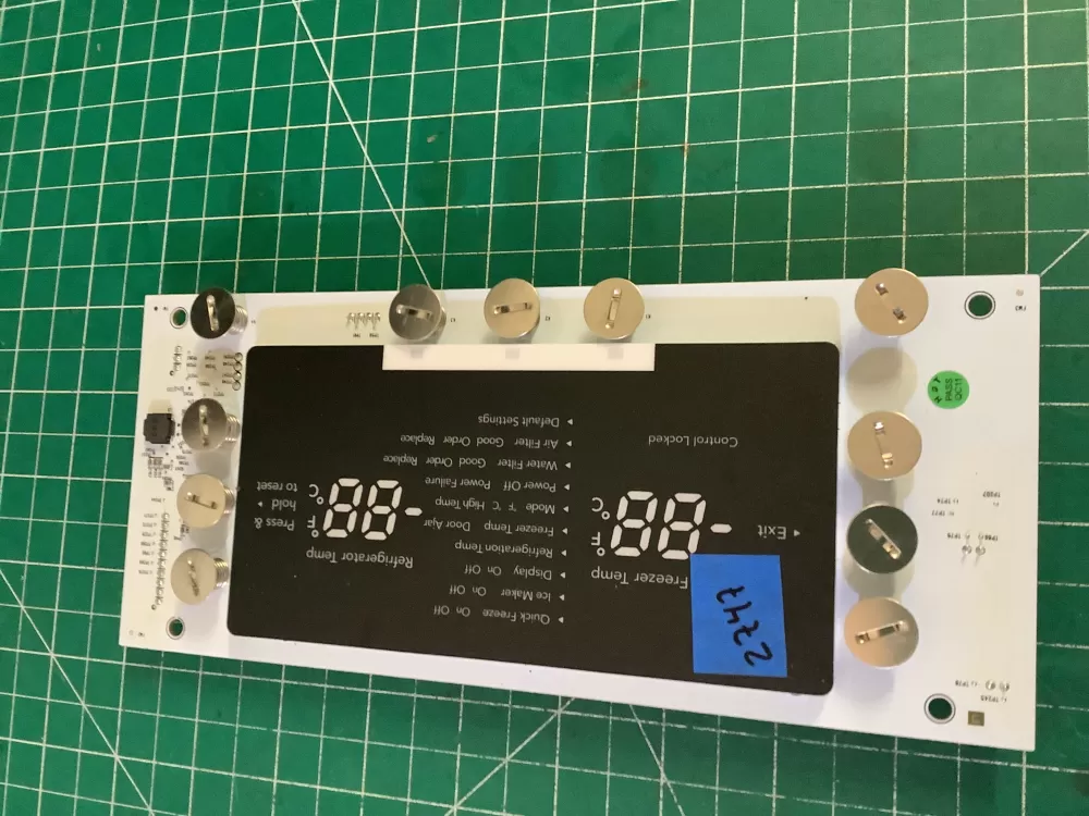 Frigidaire A05860726/A Refrigerator Control Board Display AZ186784 | NR2747
