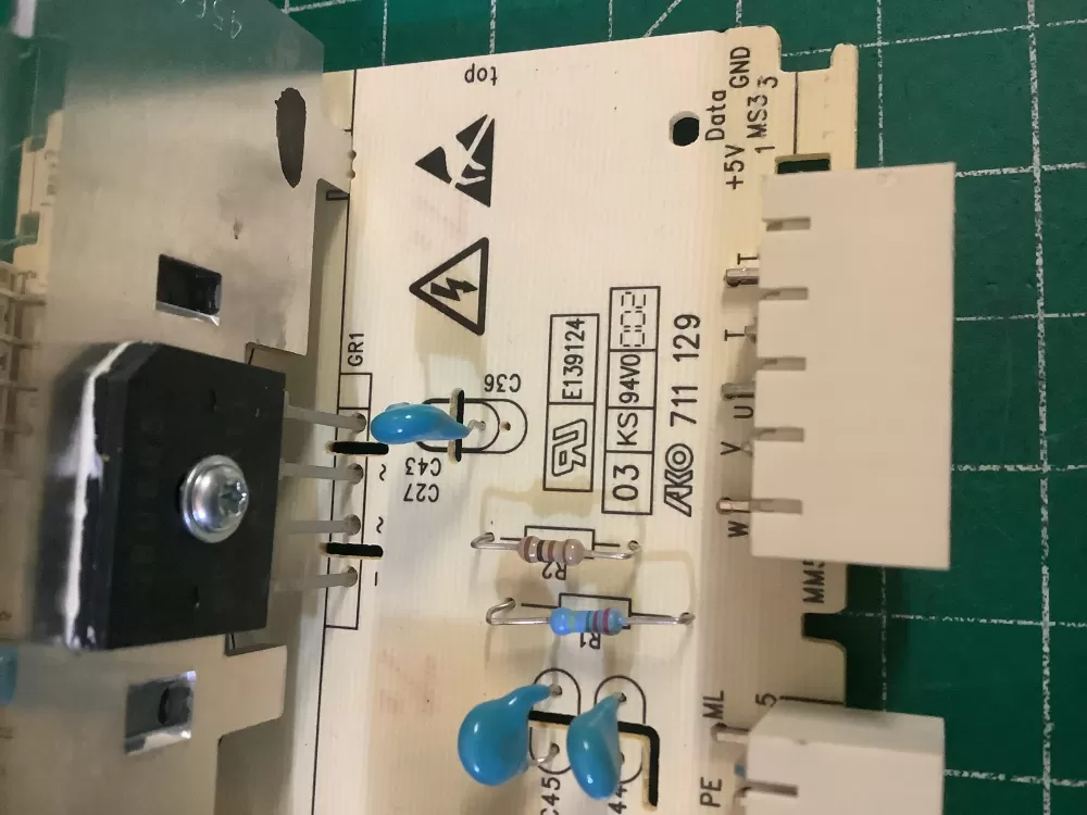 Washer E139124 Motor Control Board AZ195111 | NR652