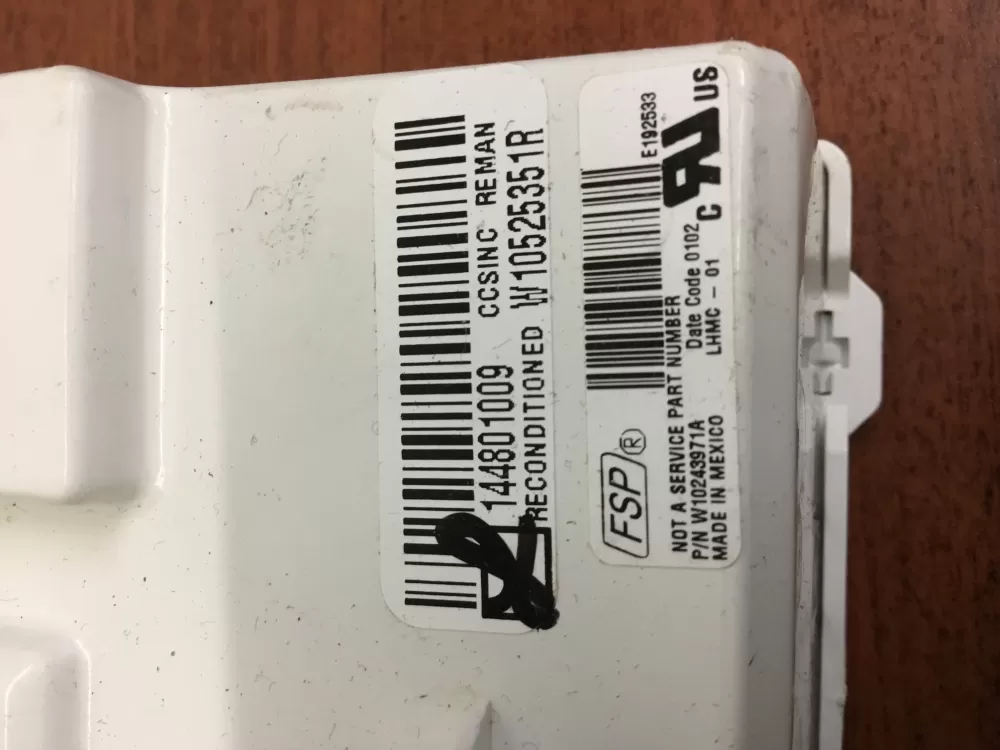 Whirlpool W10525351 Washer CCU Control Board AZ28283 | NR1510