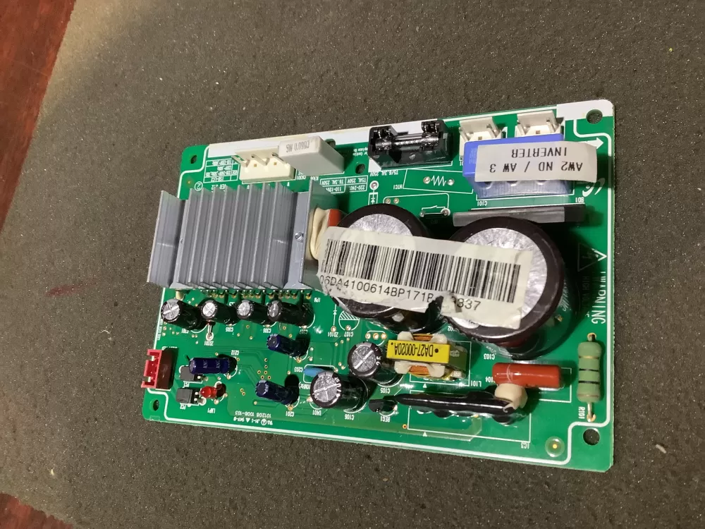 Samsung DA41 00585A 00614B Refrigerator Control Board Inverter AZ124624 | NR2260