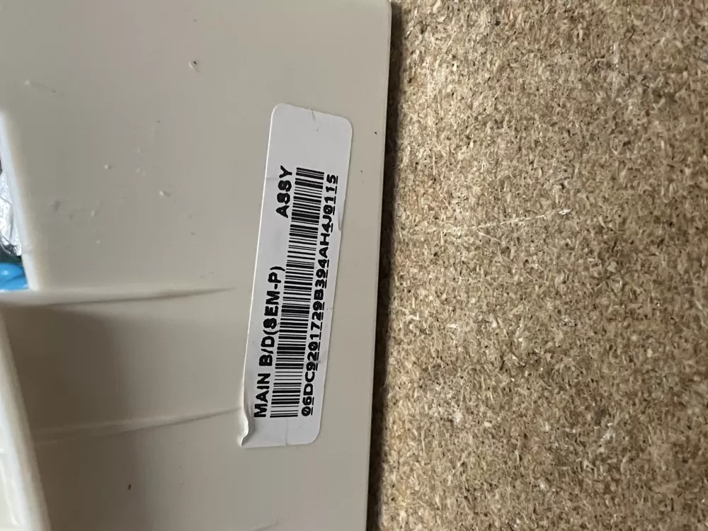Samsung DC92-01729B DC9201729B Dryer Control Board AZ14474 | KMV257