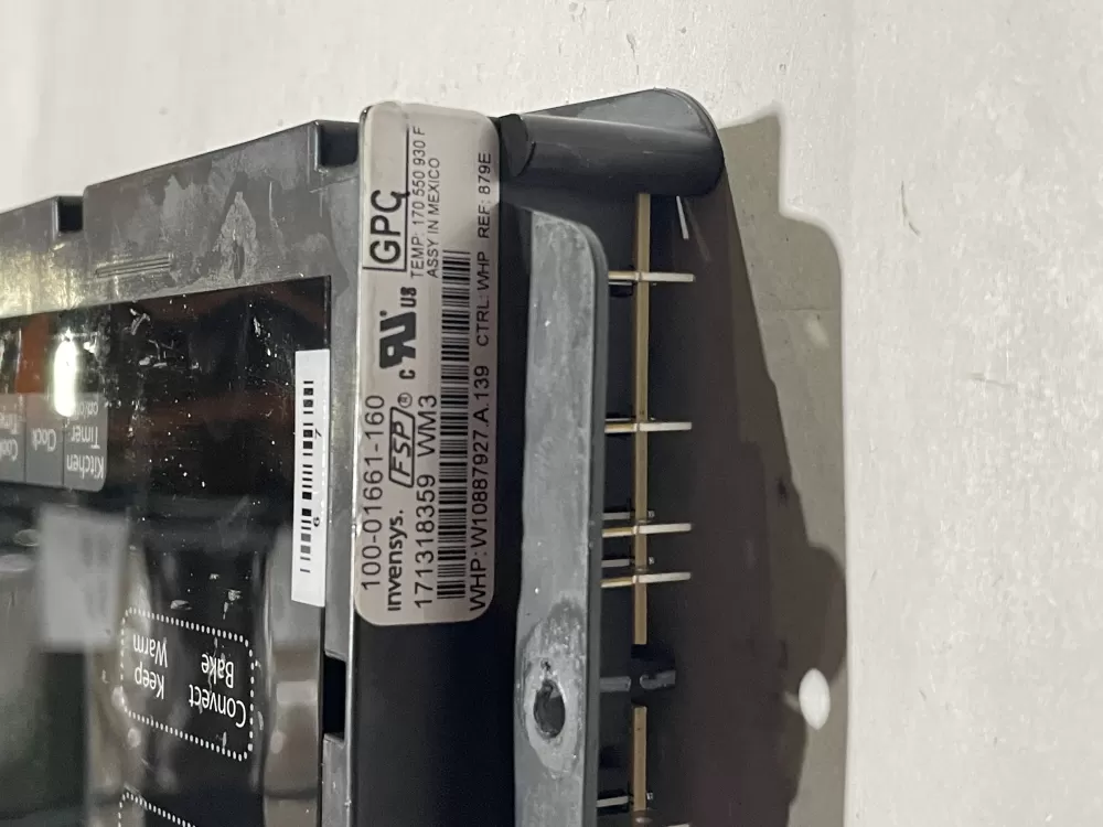 Whirlpool W10833998 Range Oven Control Board AZ188039 | KM700