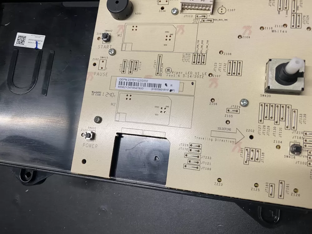 GE 237D1395G014 237D1122G002 WH12X20500 Washer Control Board AZ6835 | BKV143
