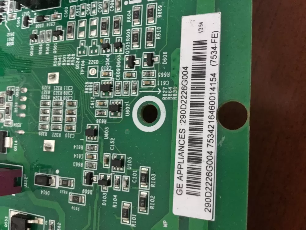 GE 290D2226G004 Washer Control Board AZ35388 | NR14