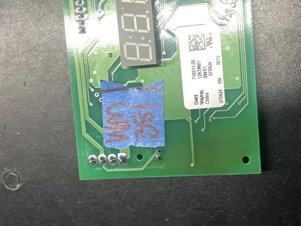 Maytag Amana 12939601 Refrigerator Control Board Dispenser AZ36484 | Wm381