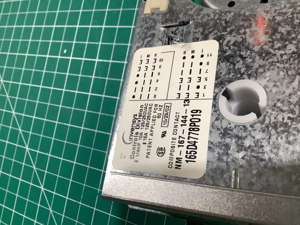 GE 165D4778P019 Dishwasher Timer AZ143009 | NR2399