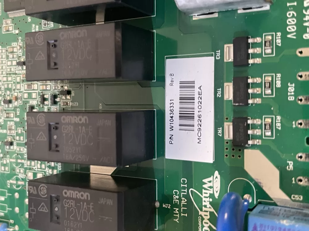 Whirlpool Maytag W10436331 Washer Control Board AZ200823 | Wm2160