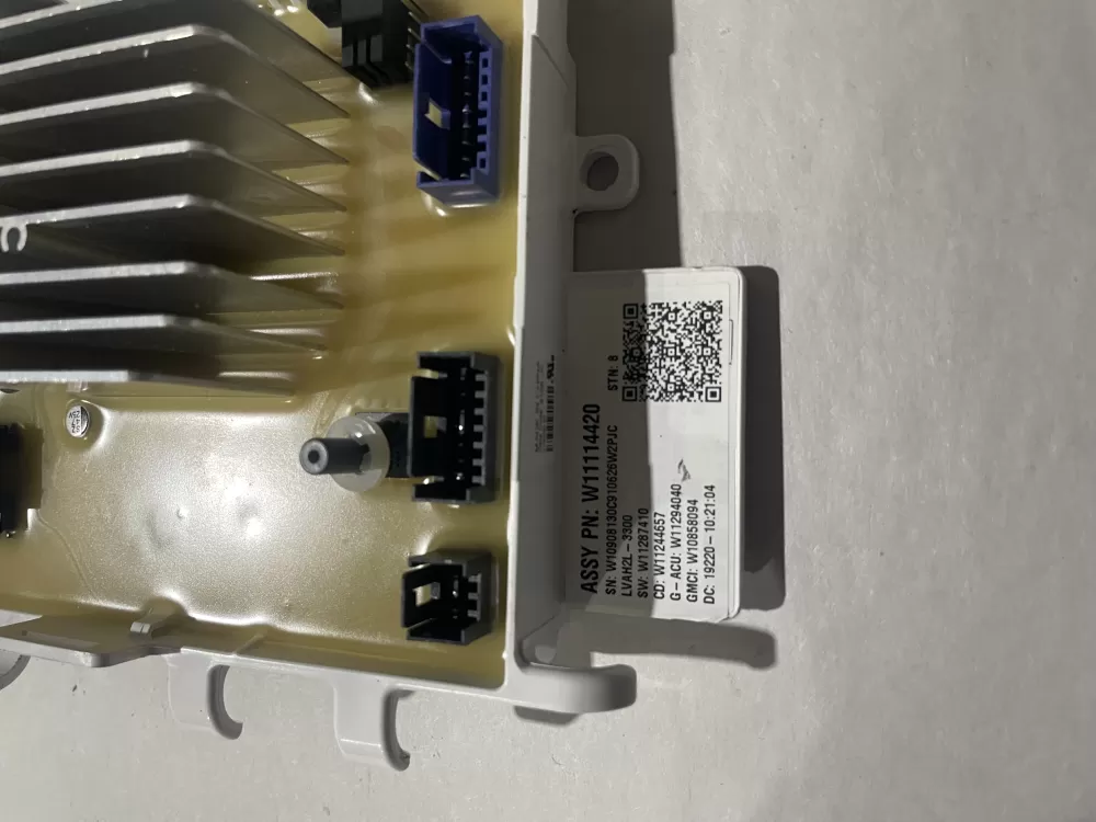 Whirlpool Maytag W11114420 W11266624 Washer Control Board AZ198581 | KMV66
