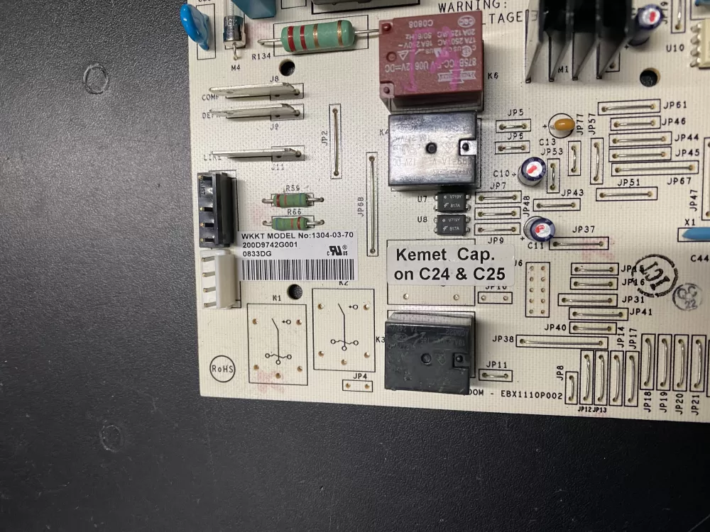 GE EBX1110P002 200D49742G001 Fridge Control Board AZ7510 | BK1258