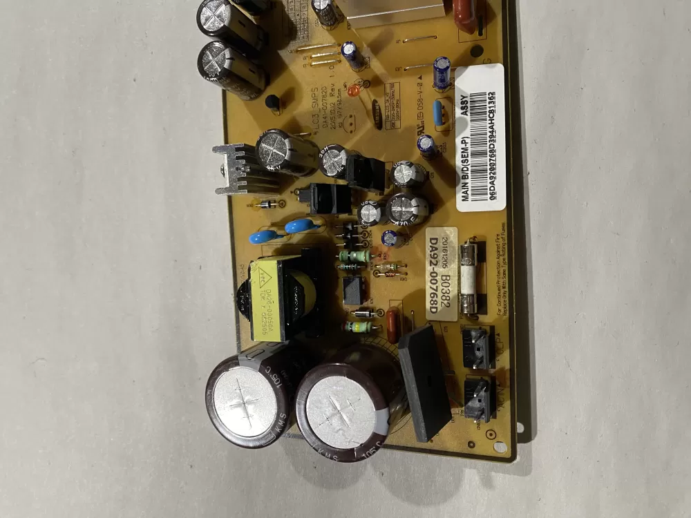 Samsung DA92 00768D Refrigerator Control Board Inverter AZ186380 | BK2744
