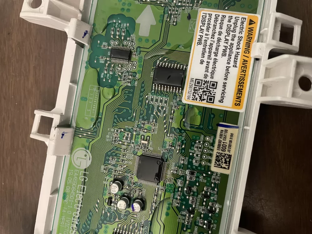 LG EBR89076001 Agl74954050 Washer Control Board Panel AZ101198 | KM946