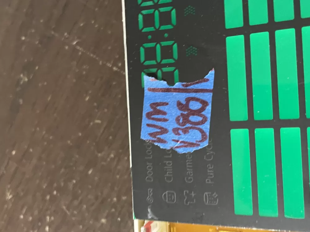 Samsung DC92-01503A Control Board PCB ASM AZ48079 | Wmv388