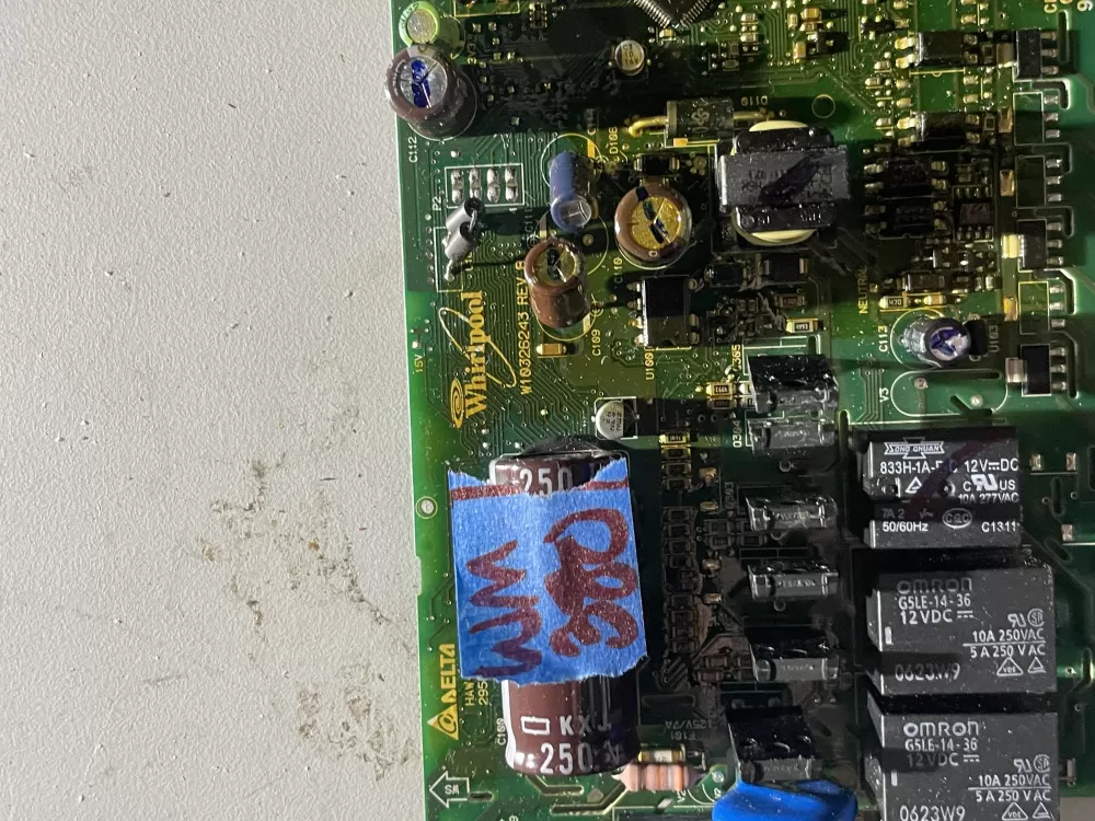KitchenAid W10538039 W10622465dws11 00 Dishwasher Control Board AZ40004 | Wm380