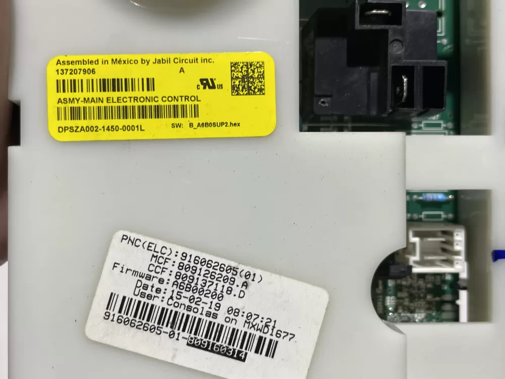 Frigidaire 137207906 Dryer Control Board AZ115932 | Wm1001