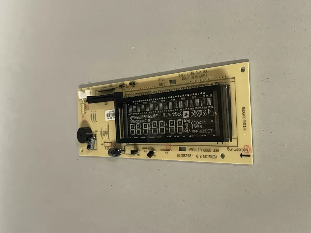 W10894471 Whirlpool Microwave Electronic Control Board