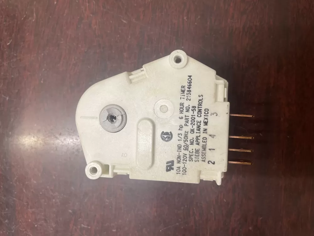 Frigidaire Kenmore AP2592907 442754 Refrigerator Defrost Timer AZ34793 | KM1702
