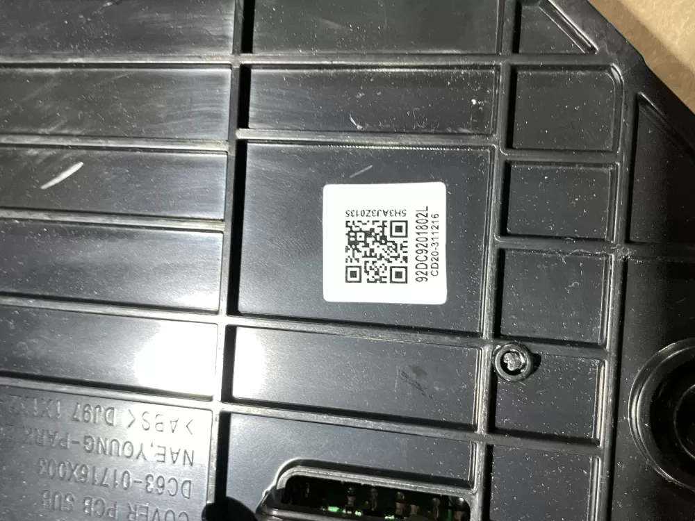 Samsung DC92-01802L Washer Control Board UI Display PCB AZ64610 | Wmv576