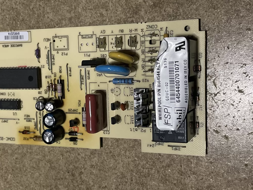 Whirlpool WP8564547 Dishwasher Control Board AZ28453 | KM229