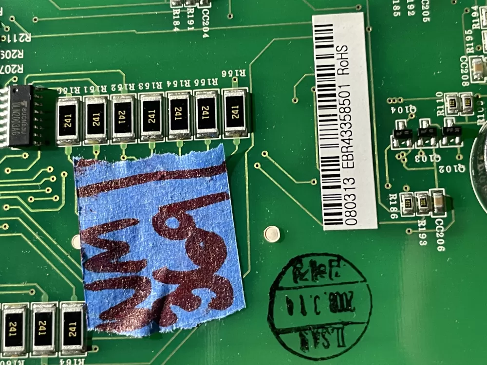 LG Kenmore EBR43358501 Refrigerator Control Board AZ39952 | Wm369