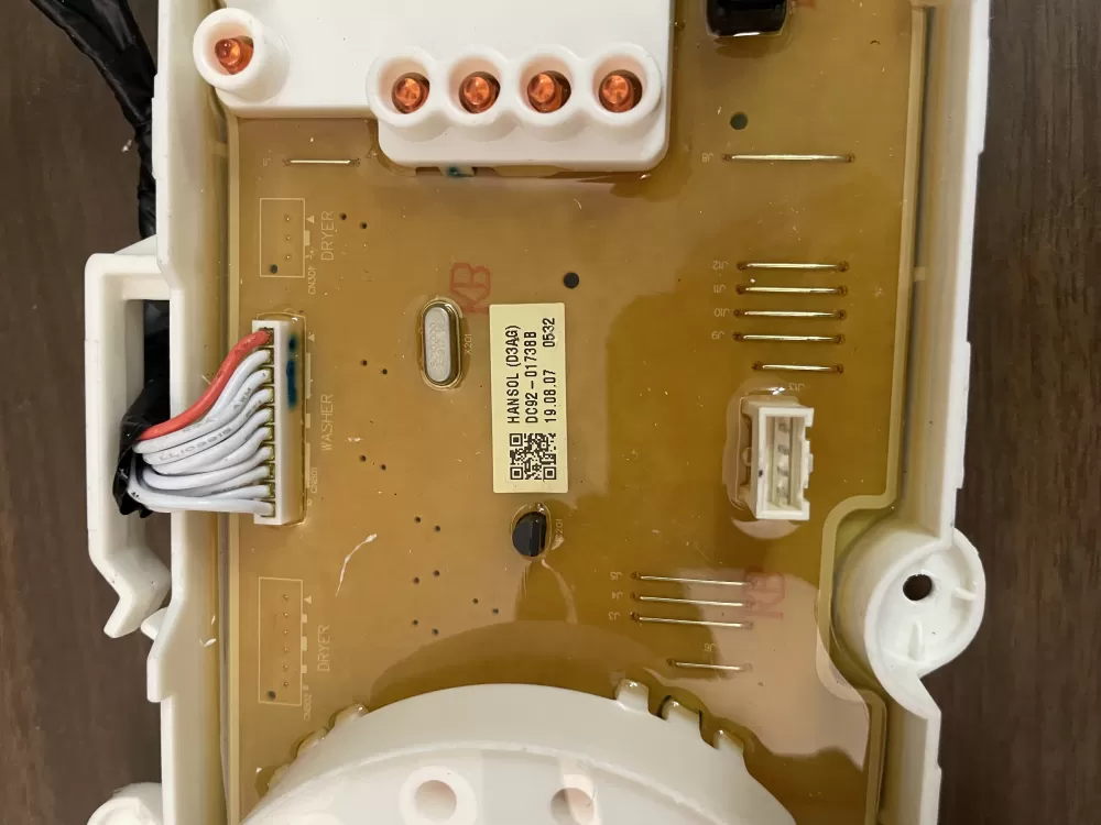 Samsung DC92 01738B DA92 02117A Washer Control Board AZ37596 | KMV97