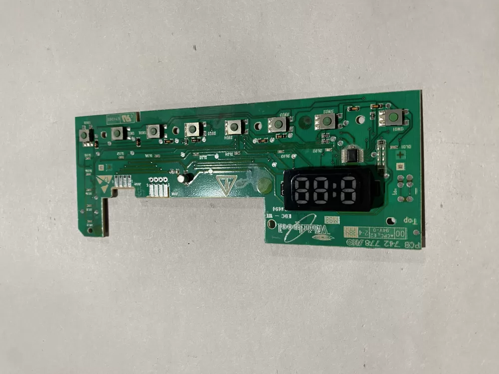 46197042245 Whirlpool Washer Board - Display / Interface