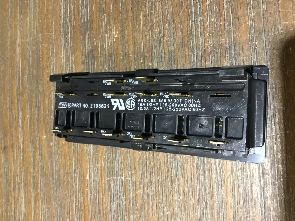 Whirlpool Maytag 2198621 Refrigerator Control Board Dispenser AZ52619 | NR1838